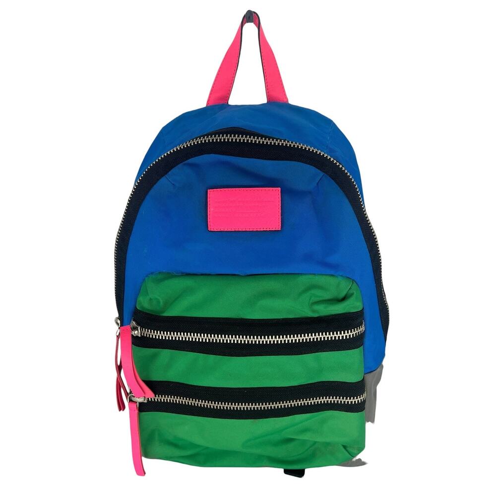 Marc by Marc Jacobs Loco Domo Packrat Backpack Electric Blue Lemonade
